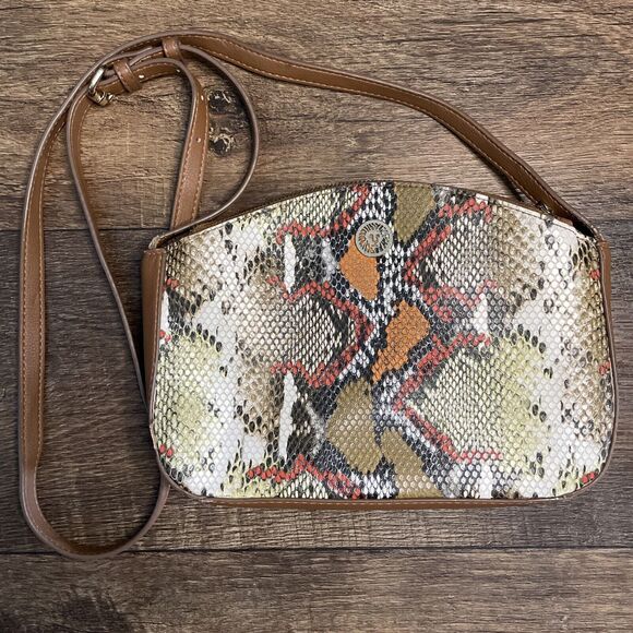 Anne Klein Crossbody Rare Animal / Snake Print - Picture 1 of 8